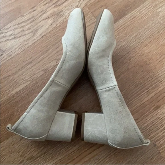 Nude Block Heels - Picture 2 of 6